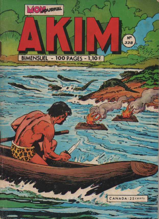 Scan de la Couverture Akim n 338